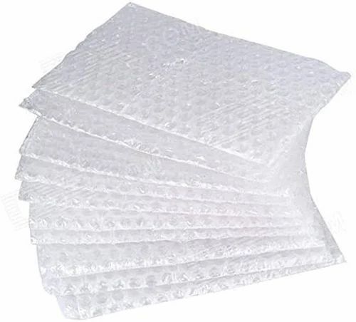7x6 Inch Air Bubble Bags - Plastic, 7x6 Inch, Transparent | Self Adhesive Closure, Waterproof, Eco Friendly