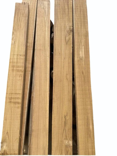 African Gold Teak Wood Plank