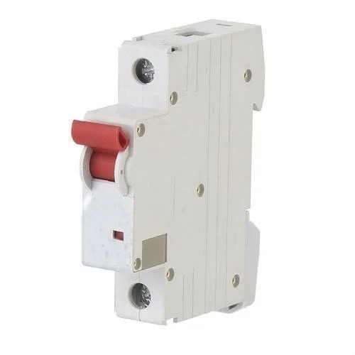Durable Hpl Techno Mcb - White Color, Compact Design | Overload Protection, Short-Circuit Protection, Reliable Performance