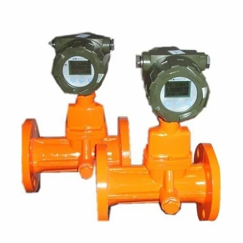Gas Flow Meters - Stainless Steel Yellow and Black | High Accuracy Corrosion Resistant Precise Calibration Digital/Analog Display