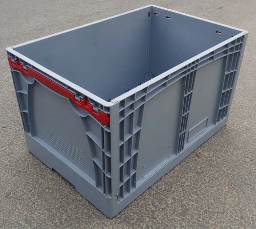 Gray Plastic Crates