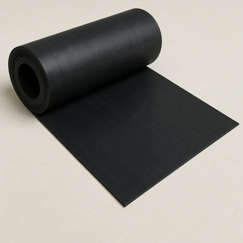 Industrial Rubber Sheet - Standard Size, Black | Eco Friendly