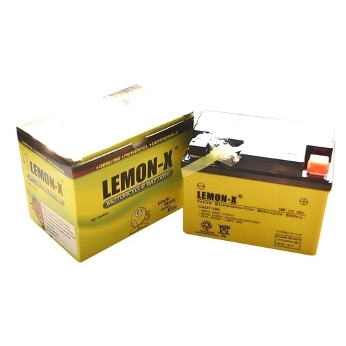 Motor Bike Battery - 12V Compact Size | High Cranking Power Long Battery Life Quick Recharge Maintenance Free Leak Proof Vibration Resistant Heat Resistant Durable Casing Reliable Performance