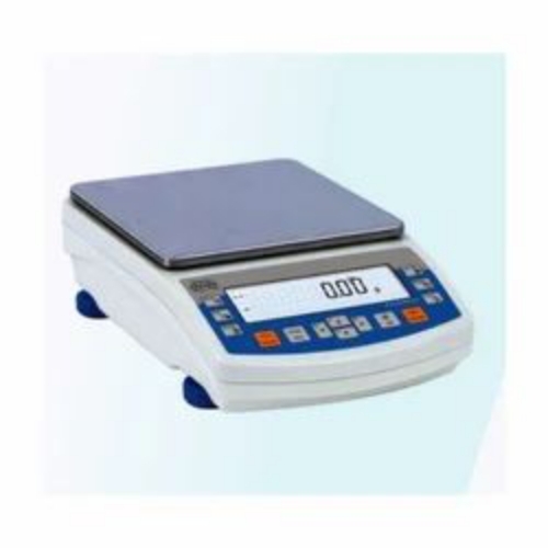 Precision Weighing Balance - Steel White | High Accuracy Fine Resolution Digital Display Tare Function Calibration Option
