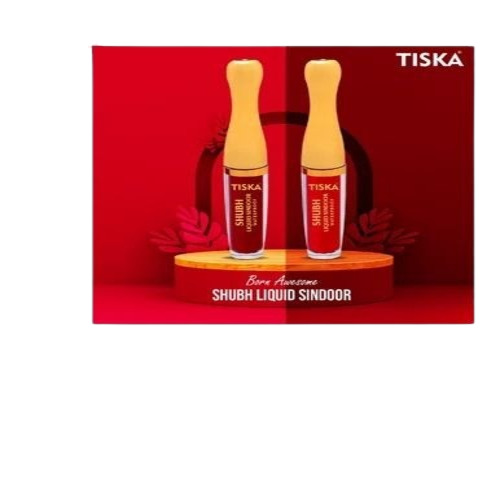 Shubh Liquid Sindoor - 10 ml, Red | Herbal Extracts, 36 Months Shelf Life