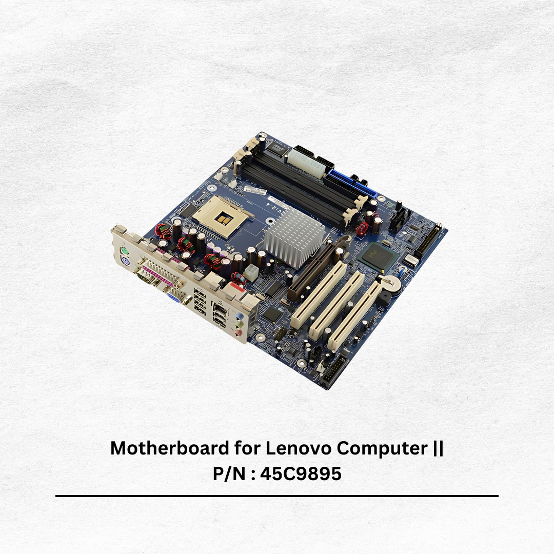 VISION IT Lenovo 45C9895 Motherboard Acrylic Plate Green, LGA1155 Socket DDR3, Intel Q77 Chipset, PCIe 3.0 x16, Dual Gigabit Ethernet