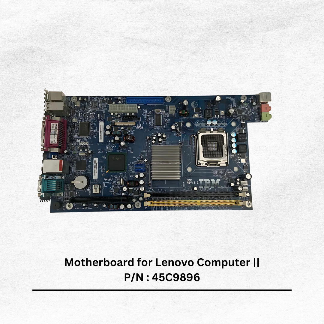 VISION IT Lenovo 45R7727 Motherboard Green Acrylic Housing, LGA1155 Socket, Intel Q77 Chipset, Dual Gigabit LAN, USB 3.0 Ports