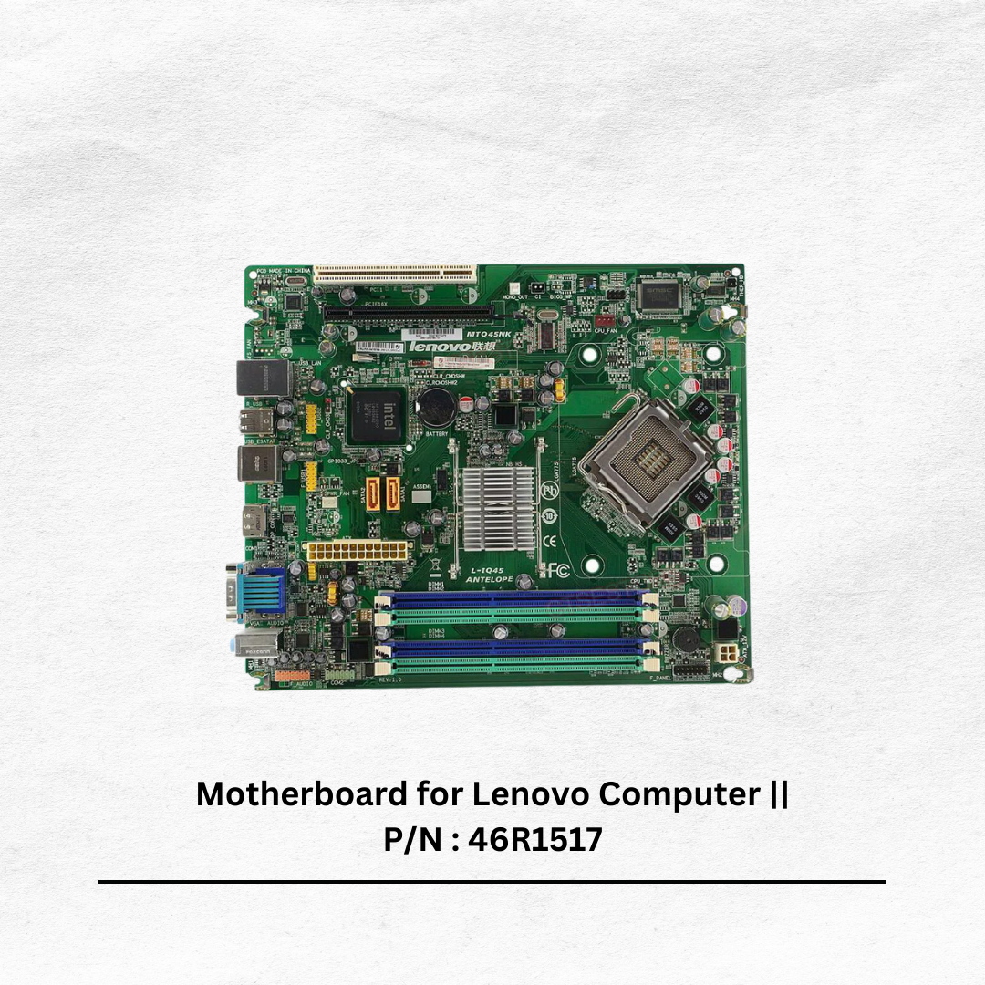 Vision It Lenovo 46R1517 Motherboard Lga1155 Socket - Application: Home And Office Computer