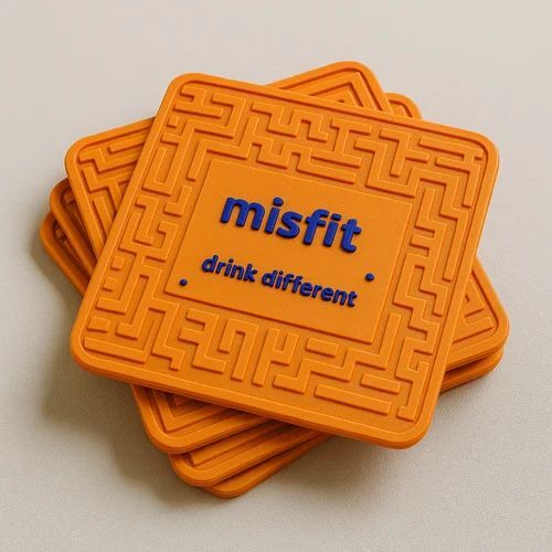 Yellow Rubber Labels