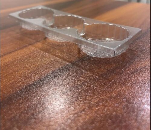 3 Cavity Muffin Packaging Tray