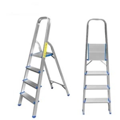 3 Steps Round Tube Ladder foldable