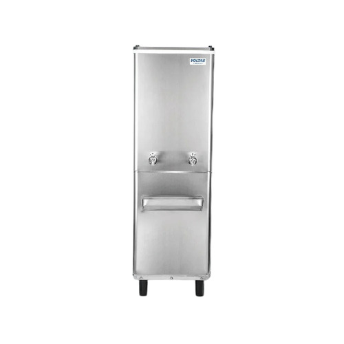 40/80 SS VOLTAS Water Cooler - Stainless Steel, 80 Liter, Silver, Two Tap Outlets | Durable, Smooth Dispensing, Efficient Cooling