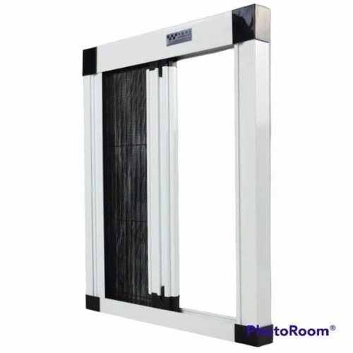 Aluminium Roller Mosquito Mesh Net - Rectangular Standard Size White Customizable | Good Quality for Home and Outdoor Use