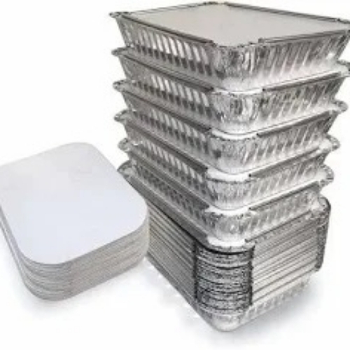 Aluminum Foil Food Container With Lid