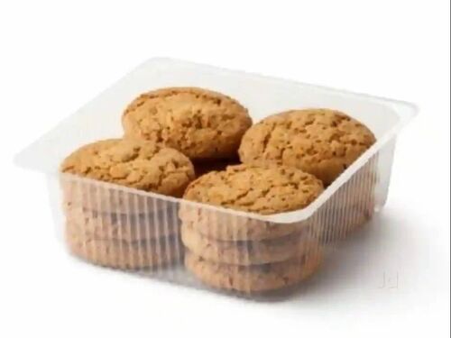 Biscuit Packaging Tray - Plastic Standard Size Transparent | Eco Friendly Triangle Water Resistant
