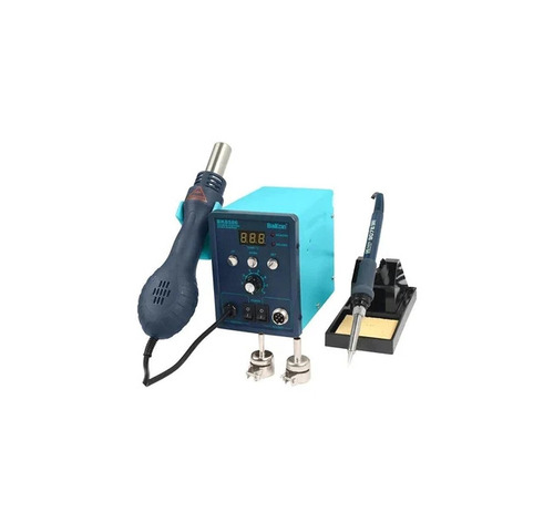 Electric Soldering Station IR-852 - Metal Green Black 60W 250-480Â°C Adjustable Temperature 220V