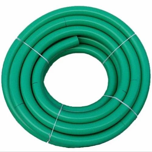 Green Medium Duty Suction Hose Pipe