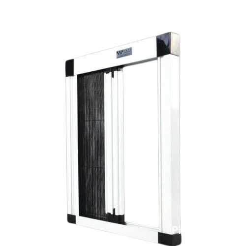 Horizontal Sliding Double Door Mosquito Net - Aluminum Customize Size Multicolor | Washable Corrosion Resistant