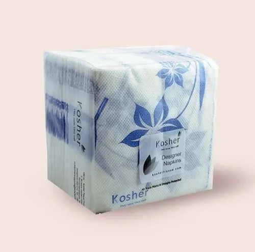 Kosher Designer Napkins - 12 X 12 Cm