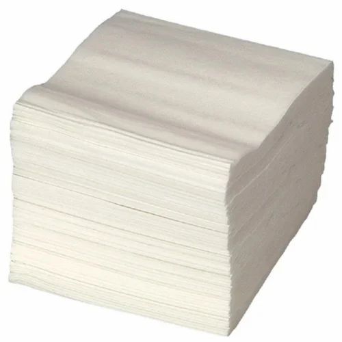 Rectangular White Tissue Paper - Standard Size, White | Hygienic, Eco Friendly, For Home Use