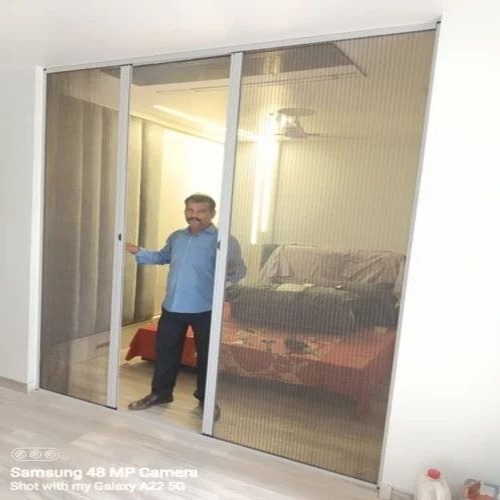 Sliding Mosquito Net Door