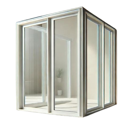 Three Track Upvc Sliding Window