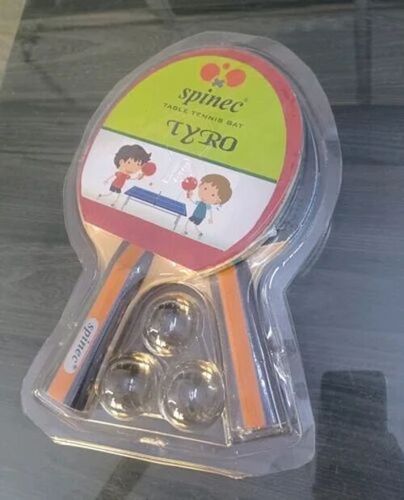 Transparent Blister Packaging For Tennis Bat And Ball