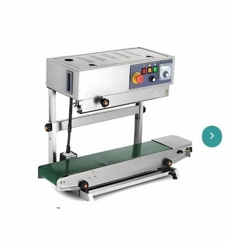 Vertical Band Sealer Machine - Mild Steel, Silver, 25 kg Capacity | Semi-Automatic, Industrial Use, New
