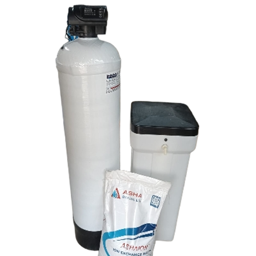 Water Softeners Machine - Plastic, 150 Volt, Whole House | Scale Reduction, Auto Regeneration, Bypass Valve, Brine Tank, Resin Media