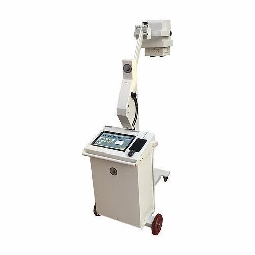 White 100ma Mobile X Ray Machine