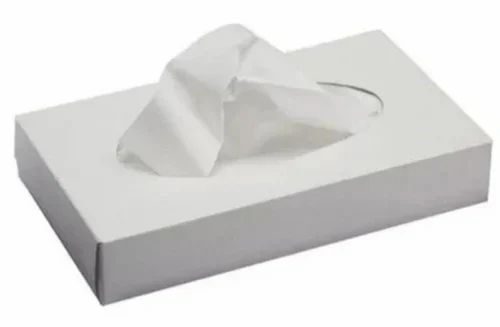 White Facial Tissue Paper