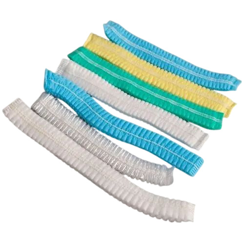 Colored Bouffant Nurse Cap