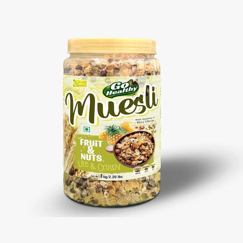 Go Healthy म्यूसली फ्रूट एंड नट 1kg