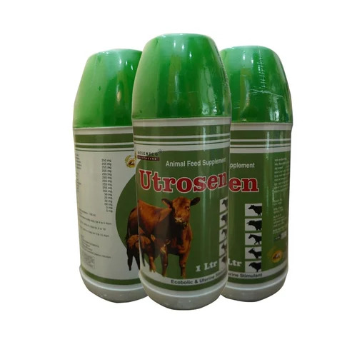 Utrosen Animal Feed Supplement - 1 Litre Bottle, Feed Grade | Promote Digestion, Suitable for Animals