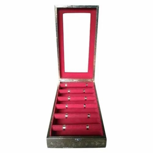 6 Rods Wooden Bangle Box