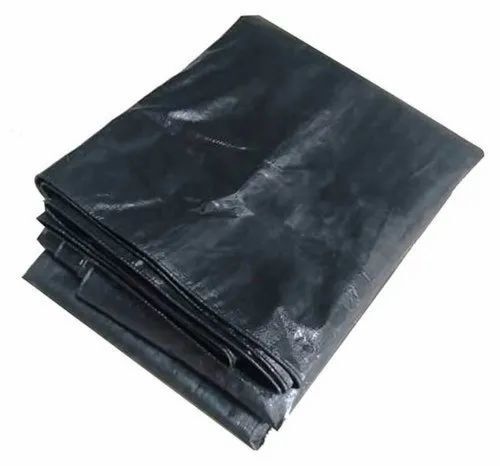 Agriculture Hdpe Tarpaulin - HDPE, 4mm Thick, Black, GSM 90, Waterproof, Laminated, Customized Size, Fine Finish