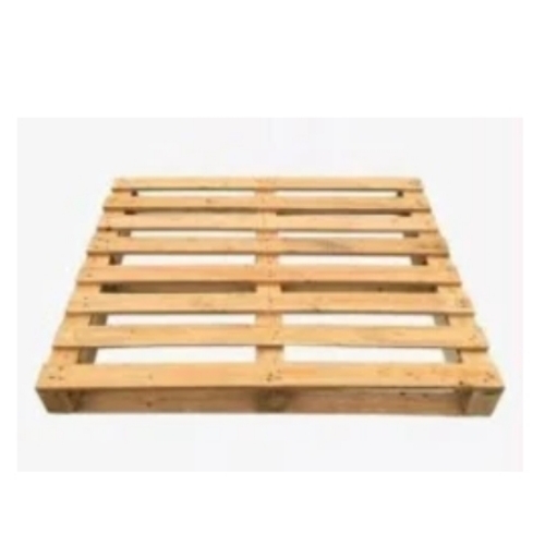 Euro Wooden Pallet - Wood, Standard Size, Light Brown | Eco Friendly, Durable, Industrial Use