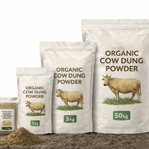 Organic Cow Dung Powder