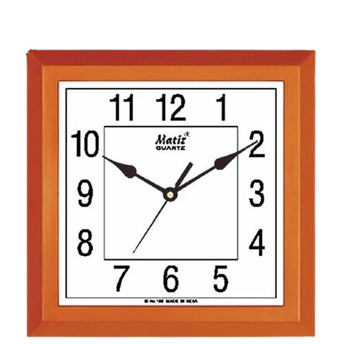 Plastic Square Wall Clock