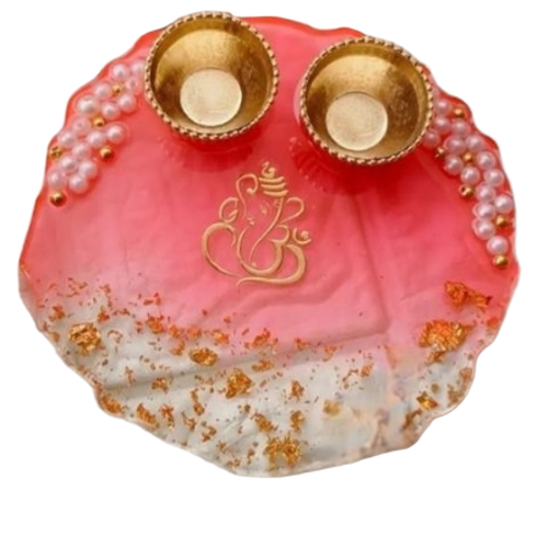 Resin Pooja Thali