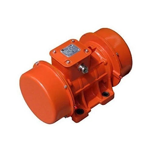Three Phase Oli Vibrator Electric Motor - Orange, Durable, Explosion-Proof | Industrial Use, 1 Year Warranty