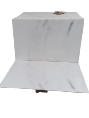 16 Mm Aagriya White Marble Slab