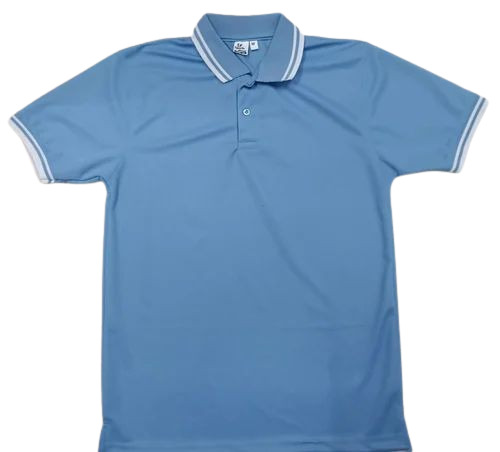 Blue Color Half Sleeves T Shirt