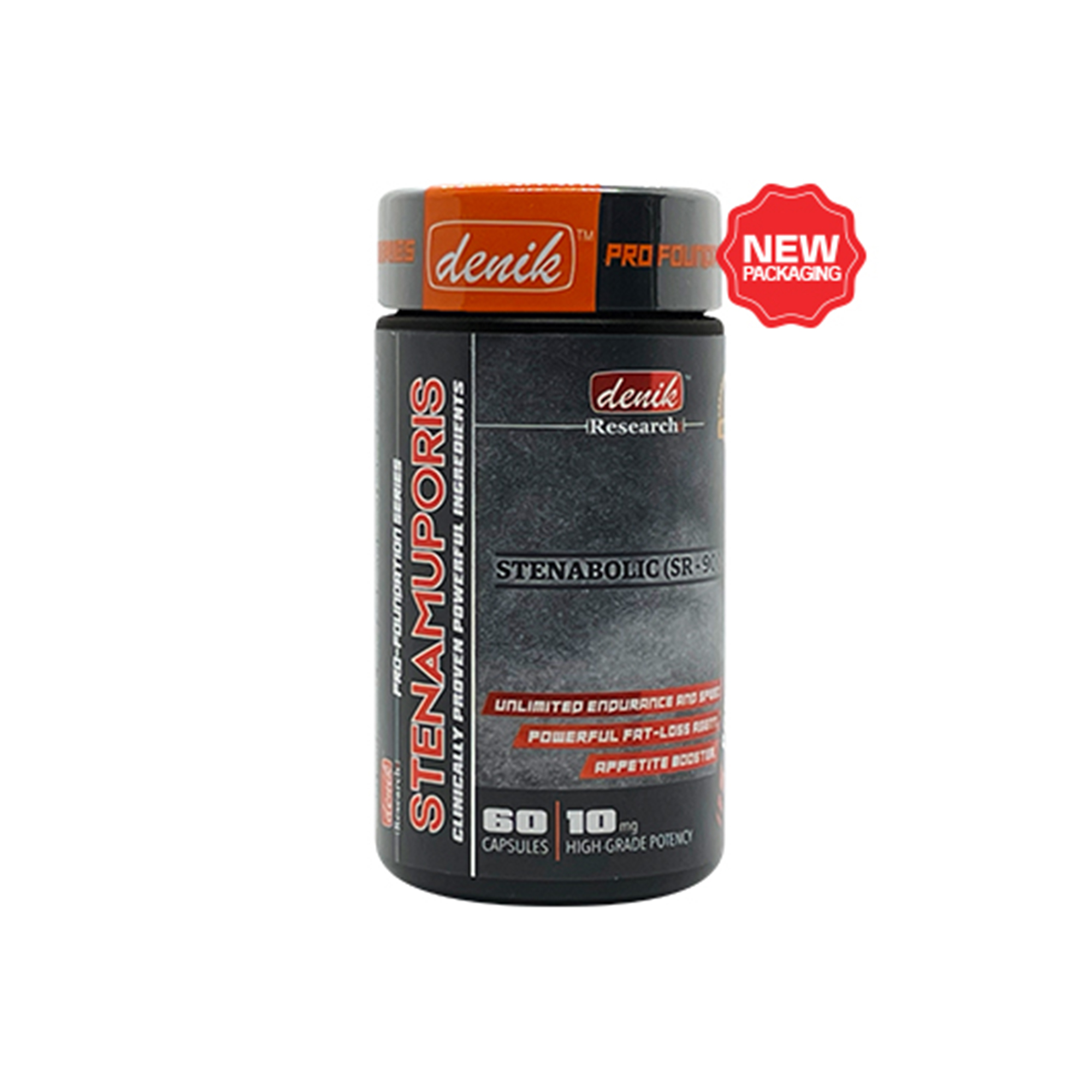 Denik Pharma Stenabolic (SR 9009) - 10mg, 60 Caps Capsules | Weight Reduction Tablet