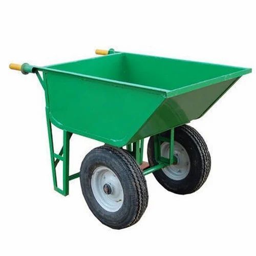 Green Wheel Barrow Trolley