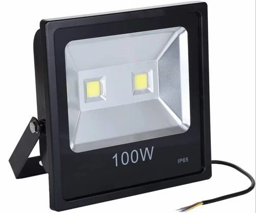 Ip66 100w Prime Electric Led Floodlight - Black, Electric Powered | Durable, Long Lasting, 1 Year Warranty
