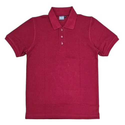 Men Solid Plain T Shirt
