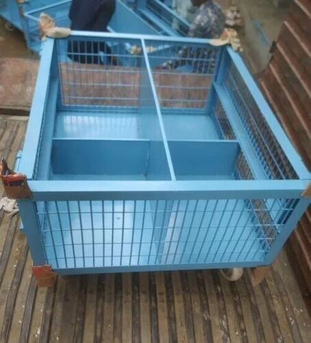 Mild Steel Wire Mesh Trolley