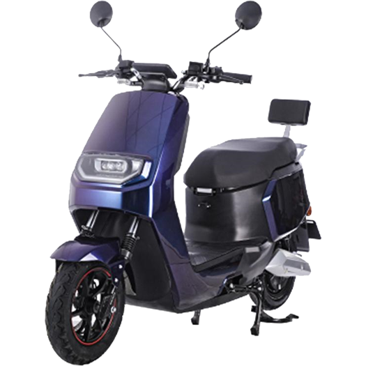 Two Wheeler Electric Scooty - Aluminium Alloy Wheels, Dark Blue, Lithium-ion Battery, 60-180km Range, 4-5hr Charge | For Riding