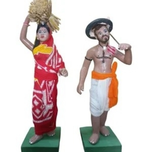 Handmade Clay Human Figure